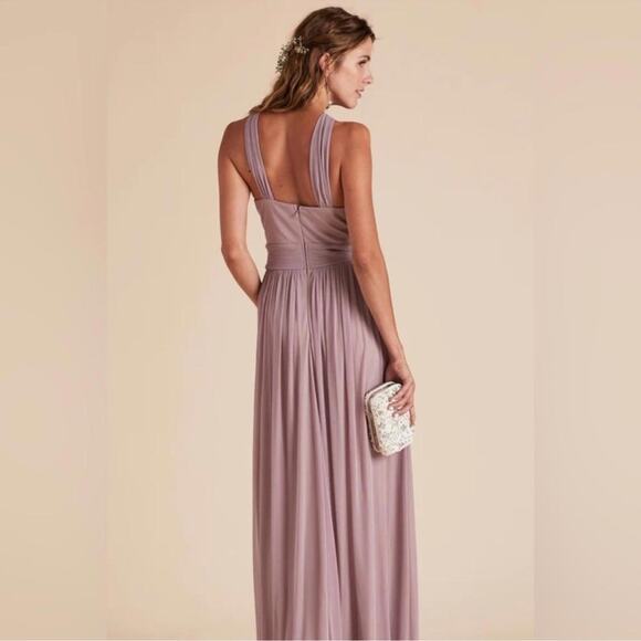 BIRDY GREY KIKO DRESS MESH MAUVE BRIDAL NWT - Picture 4 of 16